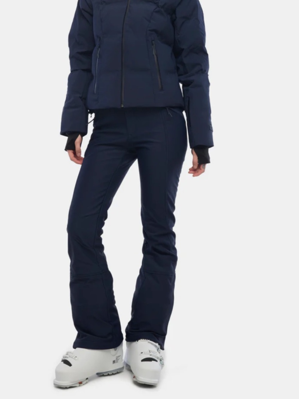 Halfdays Emma Soft Shell Women's Navy Ski Pants
